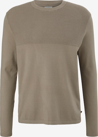 QS Sweater in Brown: front