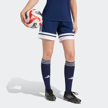 ADIDAS PERFORMANCE Loosefit Sportbroek 'Squa 25' in Blauw