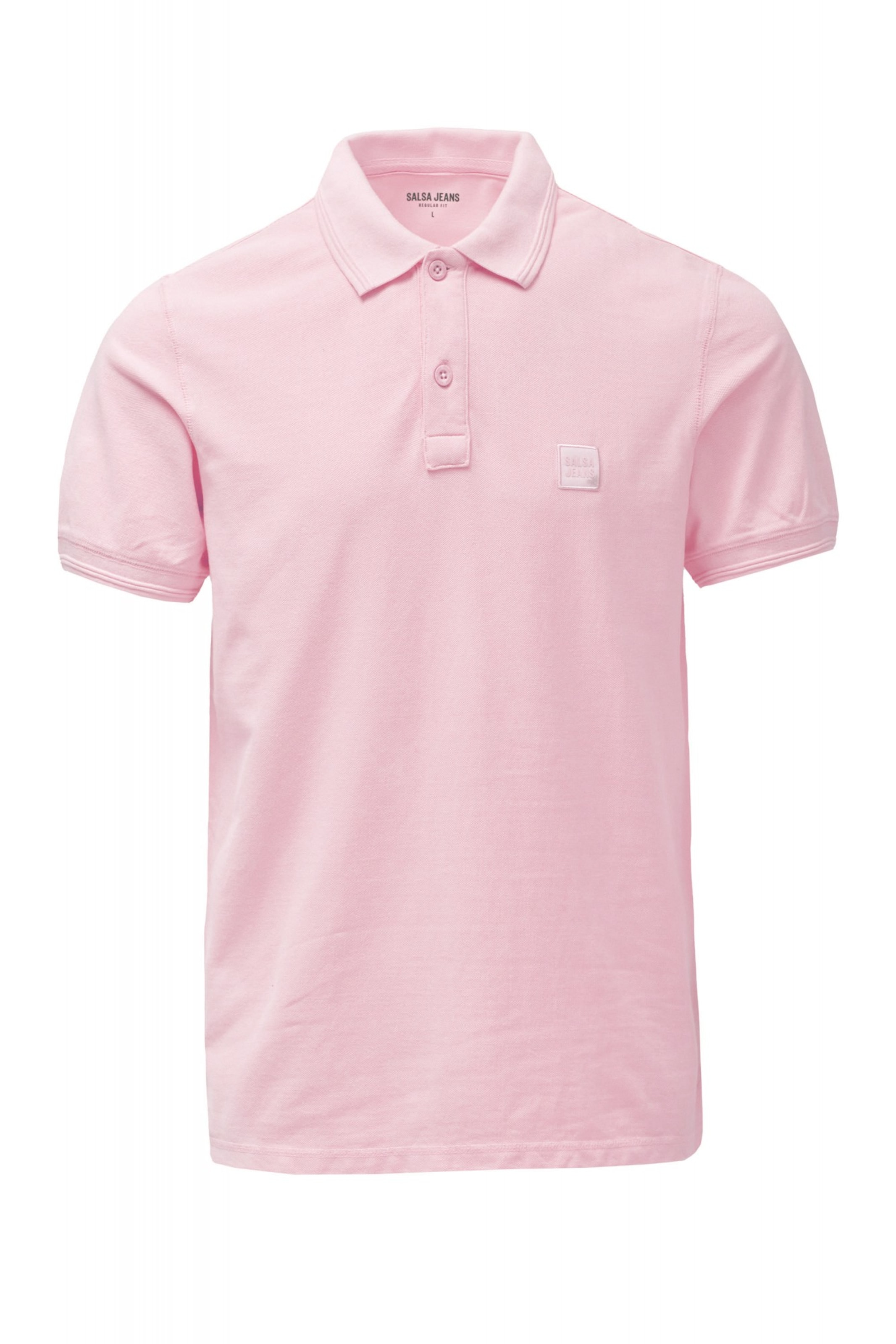 Salsa Jeans Poloshirt in Pink: Vorderseite