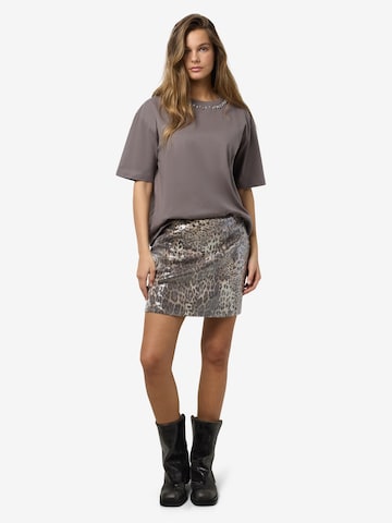 Jupe 'NMJESSY' Noisy may en beige