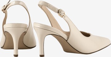 Högl Slingback pumps 'BOULEVARD' i beige