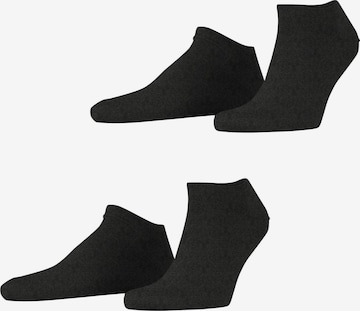 ESPRIT Ankle Socks 'Basic Uni 2-Pack' in Grey: front