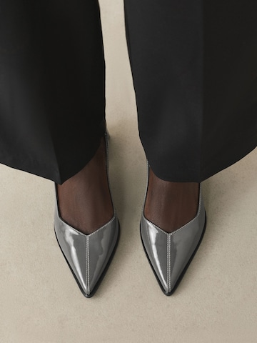 Next - Zapatos destalonado en gris