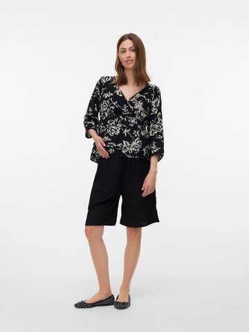 MAMALICIOUS Regular Pants 'MLCaileen' in Black