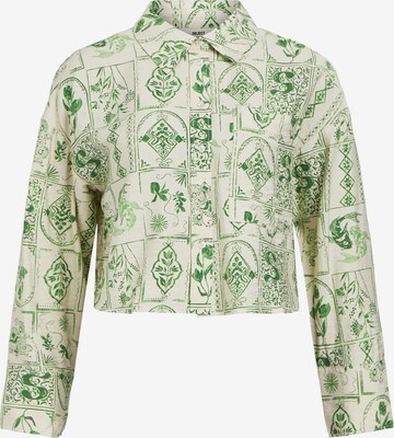 OBJECT Bluse i grøn: forside