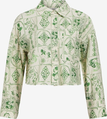 OBJECT Blouse in Groen: voorkant