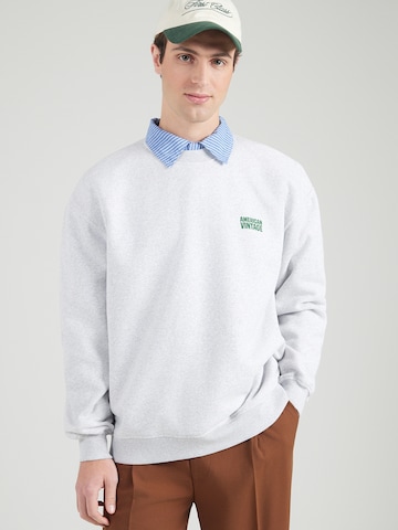 AMERICAN VINTAGE Μπλούζα φούτερ 'BAPTOWN' σε γκρι: μπροστά