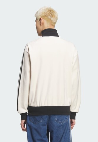 Veste de survêtement 'Classic' ADIDAS ORIGINALS en blanc