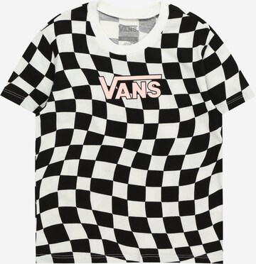 VANS Shirt 'WARPED 66 CHECK' in Zwart: voorkant