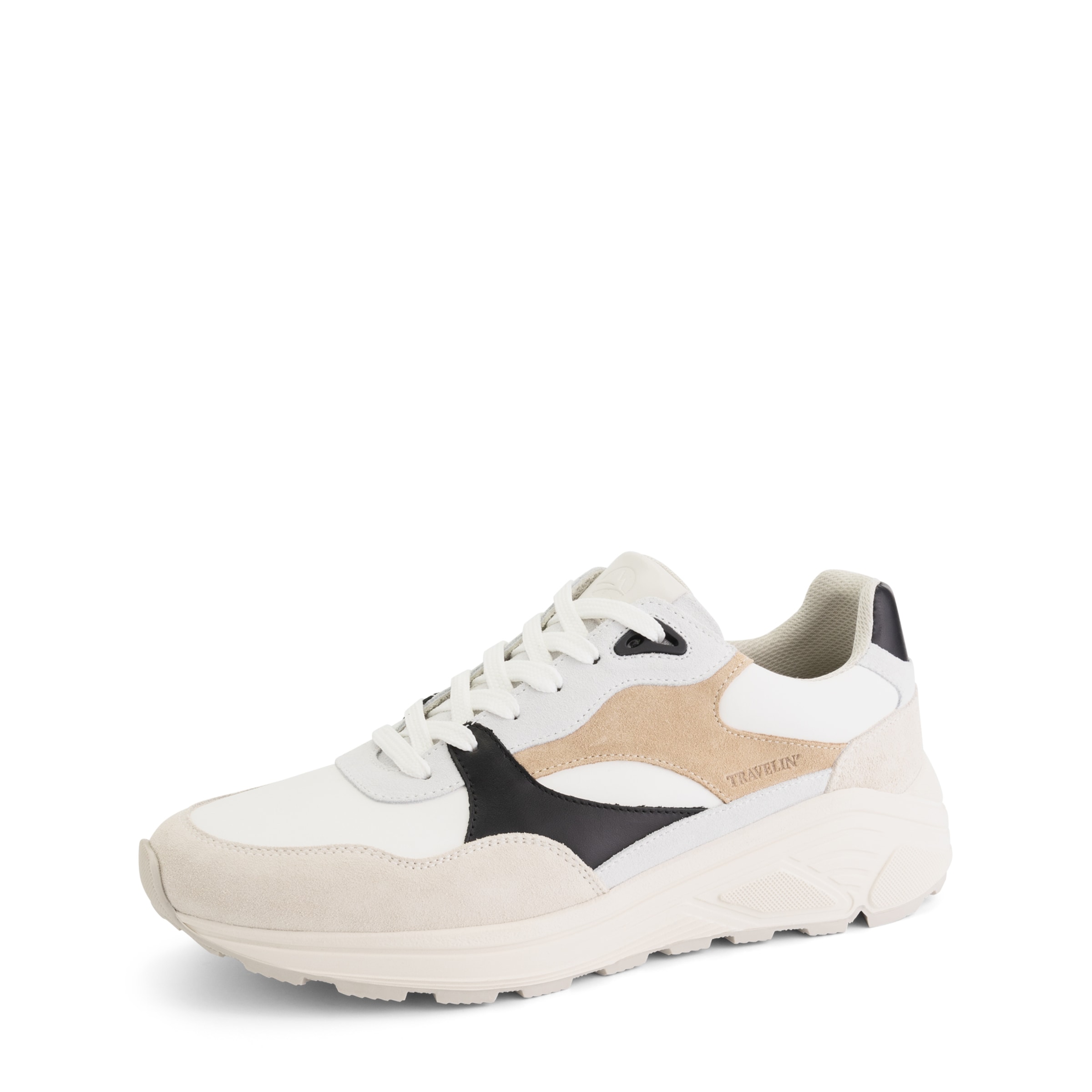 Travelin Sneaker low 'Rushden' i beige: forside