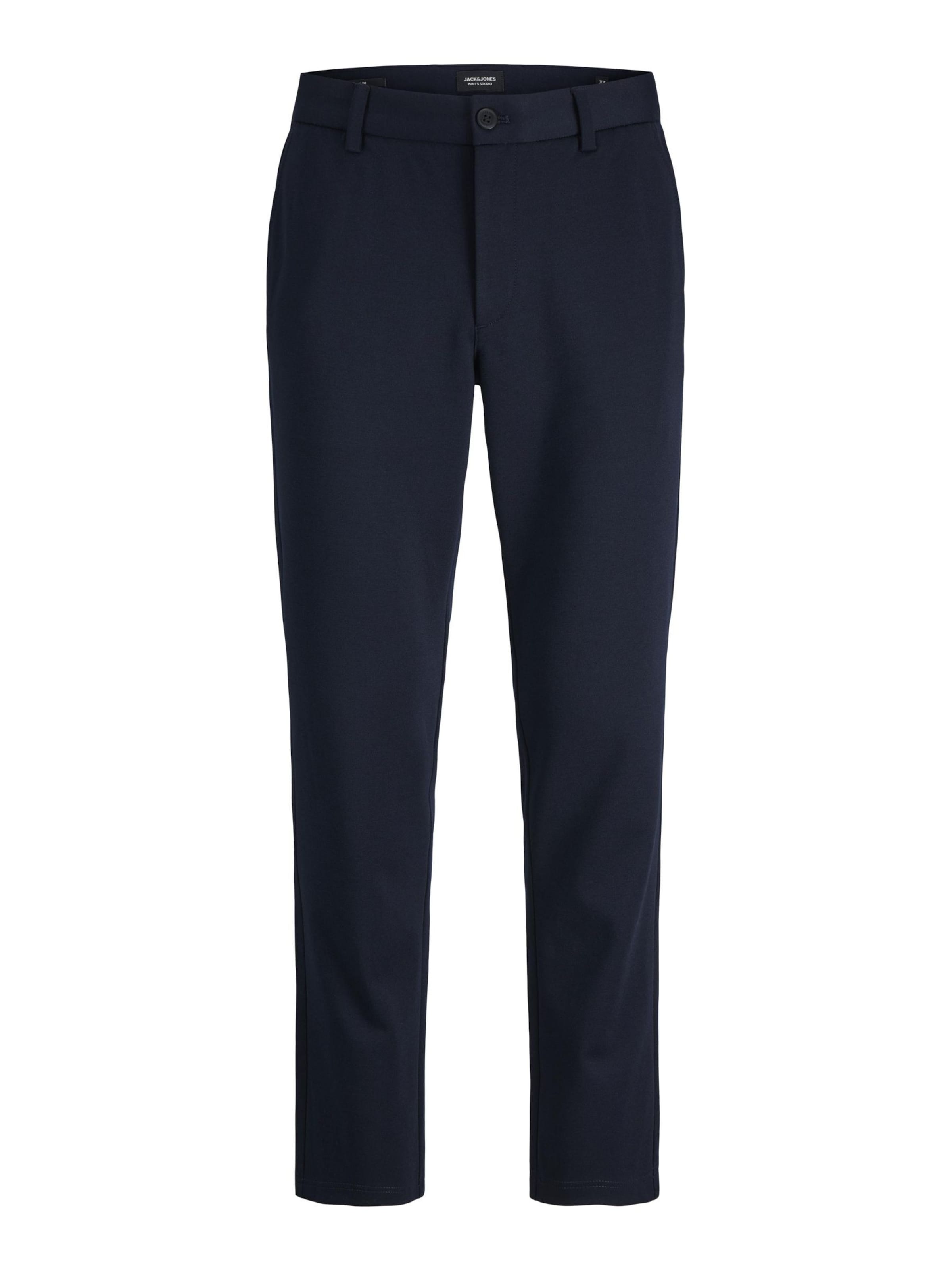 Coupe slim Pantalon JACK & JONES en bleu : devant