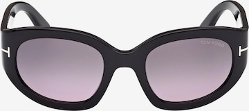 Lunettes de soleil Tom Ford en noir : devant