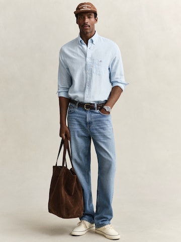 GANT - Regular Fit Camisa clássica em azul