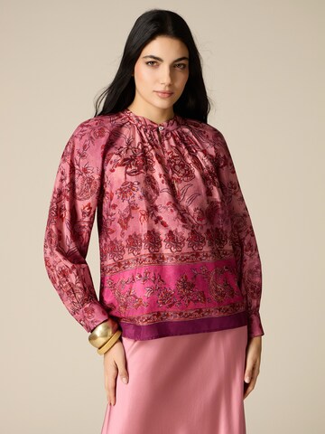 oltre - Blusa en rosa: frente