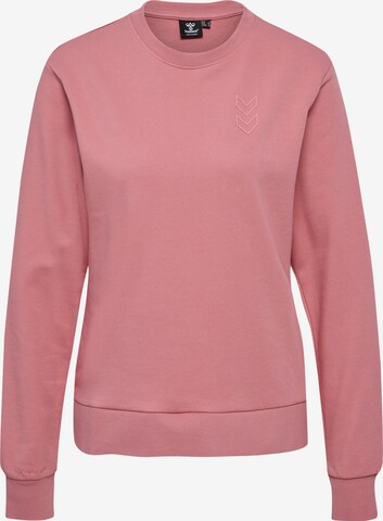 Sweat de sport 'ACTIVE' Hummel en rose : devant