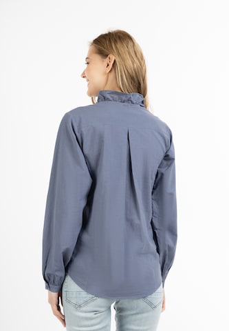 DreiMaster Vintage Bluse in Blau