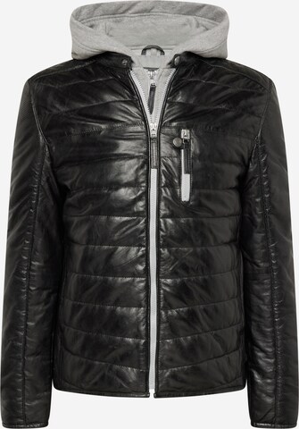 Veste mi-saison 'Cloudson' Gipsy en noir : devant