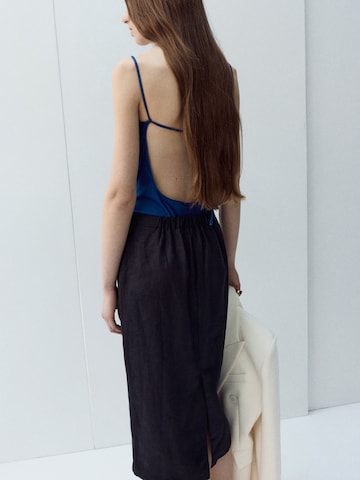 Jupe 'FRED' MANGO en noir