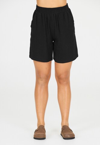 Cruz Regular Sportbroek 'Melany' in Zwart: voorkant