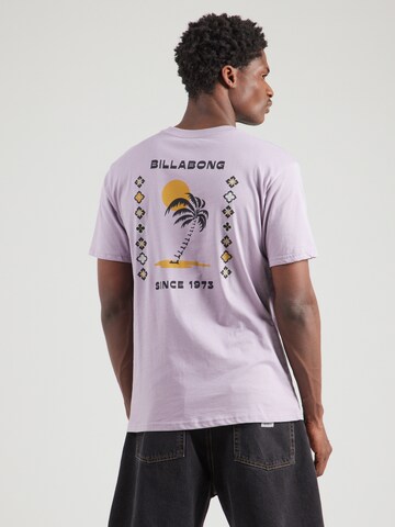 Maglietta 'TROPPO PREMIUM' di BILLABONG in lilla: frontale