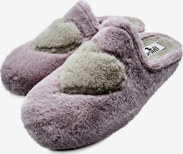 thies Pantolette 'thies 1856 ® Rec Heart Slipper Love' in Pink: Vorderseite