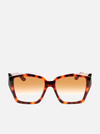 Occhiali da sole in 55 Karl Lagerfeld di colore marrone, Visualizzazione prodotti