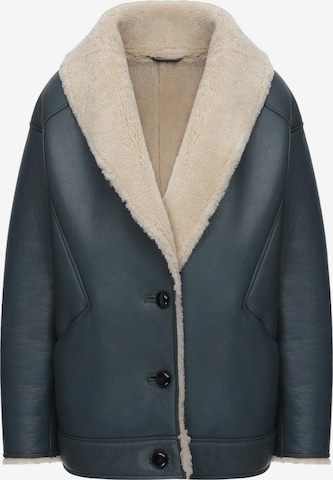 VESPUCCI BY VSP Wintermantel 'Nila' in Blau: Vorderseite