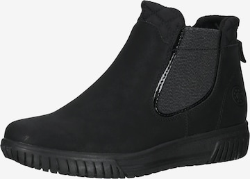 Bottines Bama en noir : devant