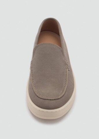 MANGO MAN Slipper 'Easy' in Grau