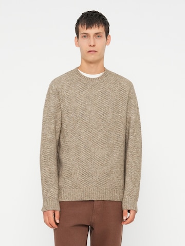 Jack & Jones Premium Pulóver 'JPRBLAWILSON' - barna: elől