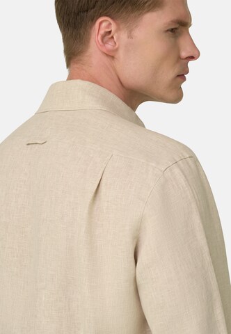 Boggi Milano Regular fit Overhemd in Beige