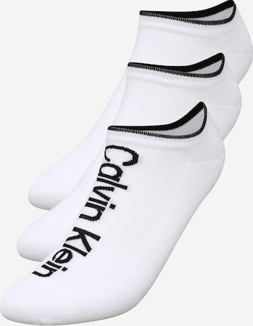 Calvin Klein Underwear Socks in White: front