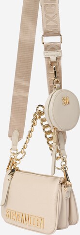 STEVE MADDEN Handbag 'ROY' in Beige: front