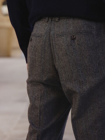 Next Regular Trousers with creases in Grey