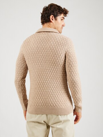 JACK & JONES Pullover 'JPRBLUnorth' i beige