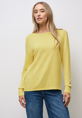 STREET ONE Sweater in Yellow: front