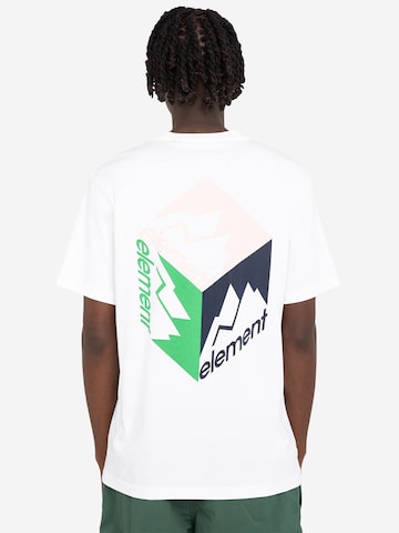 ELEMENT Shirt 'JOINT CUBE' in White: front