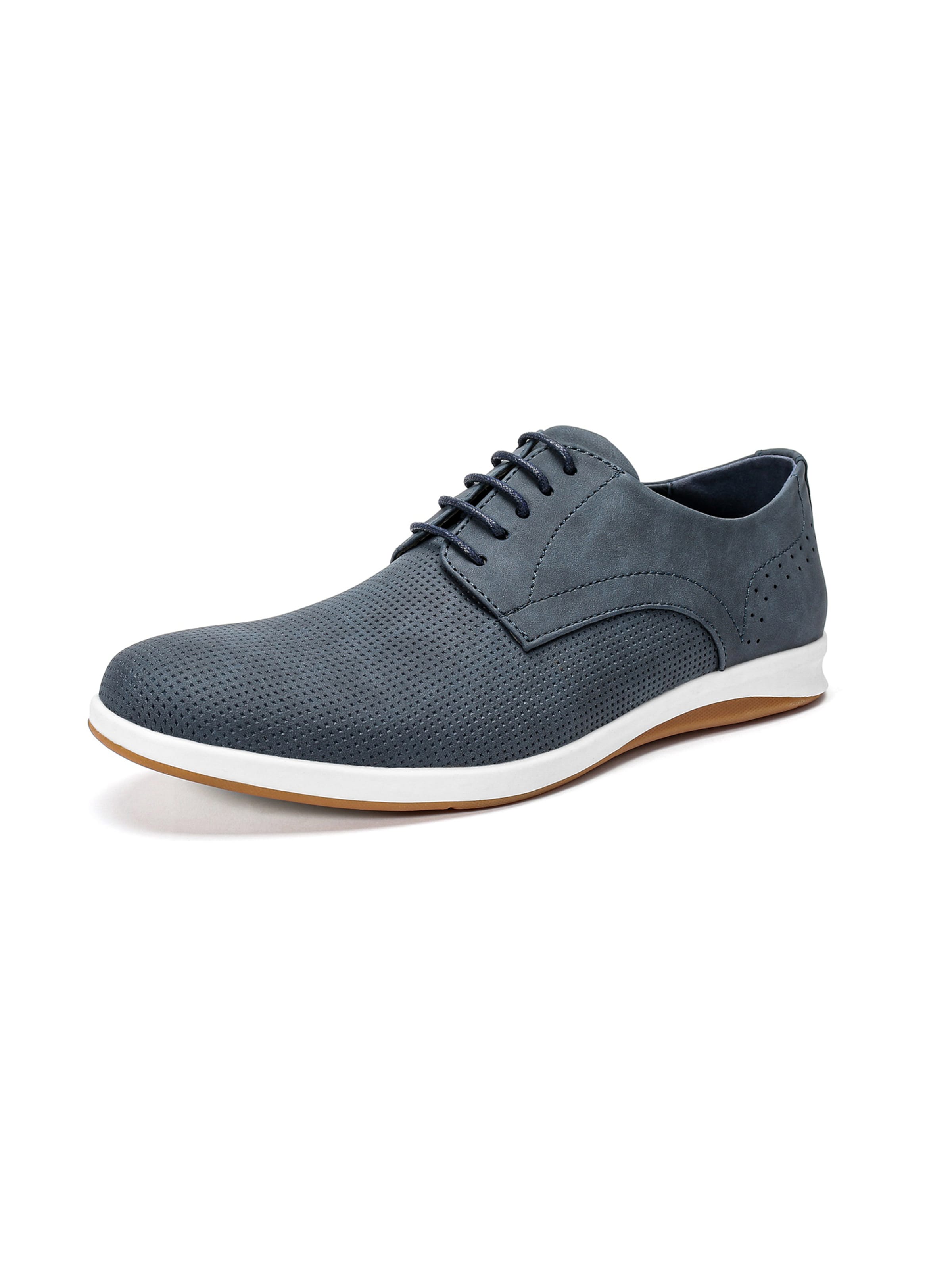 ALLTHEMEN Schnürschuh 'Atmung'‌ in Blau: Vorderseite