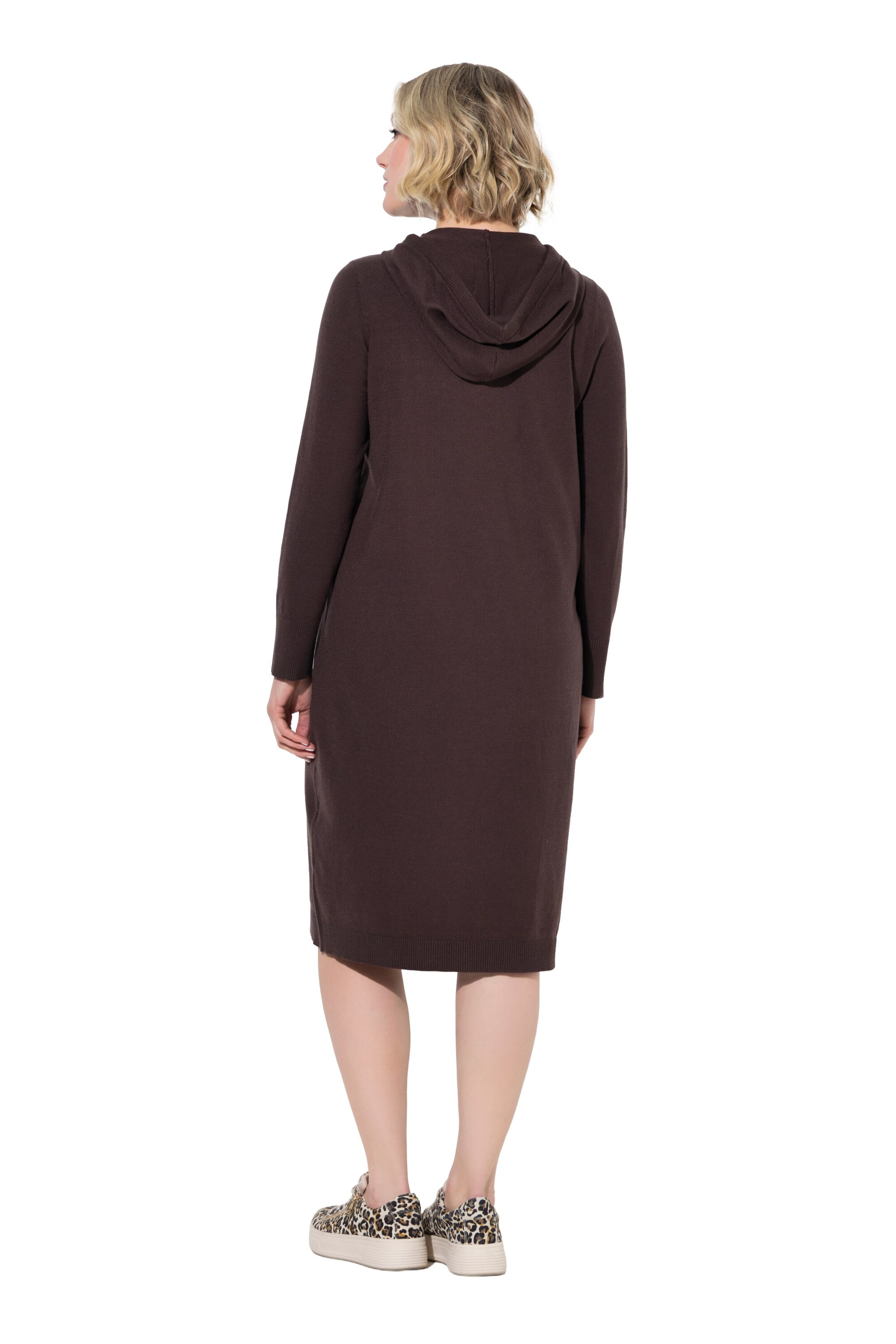 Ulla Popken Knit dress in Brown