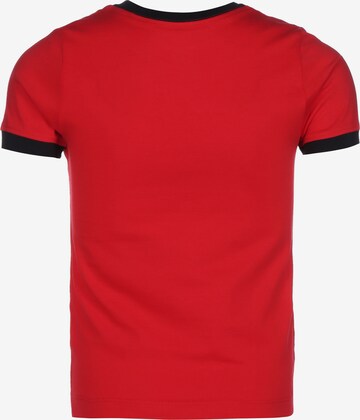 Nike Sportswear T-Shirt 'Ringer' in Rot
