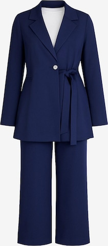 Pantalons de tailleur MODAMIHRAM en bleu : devant