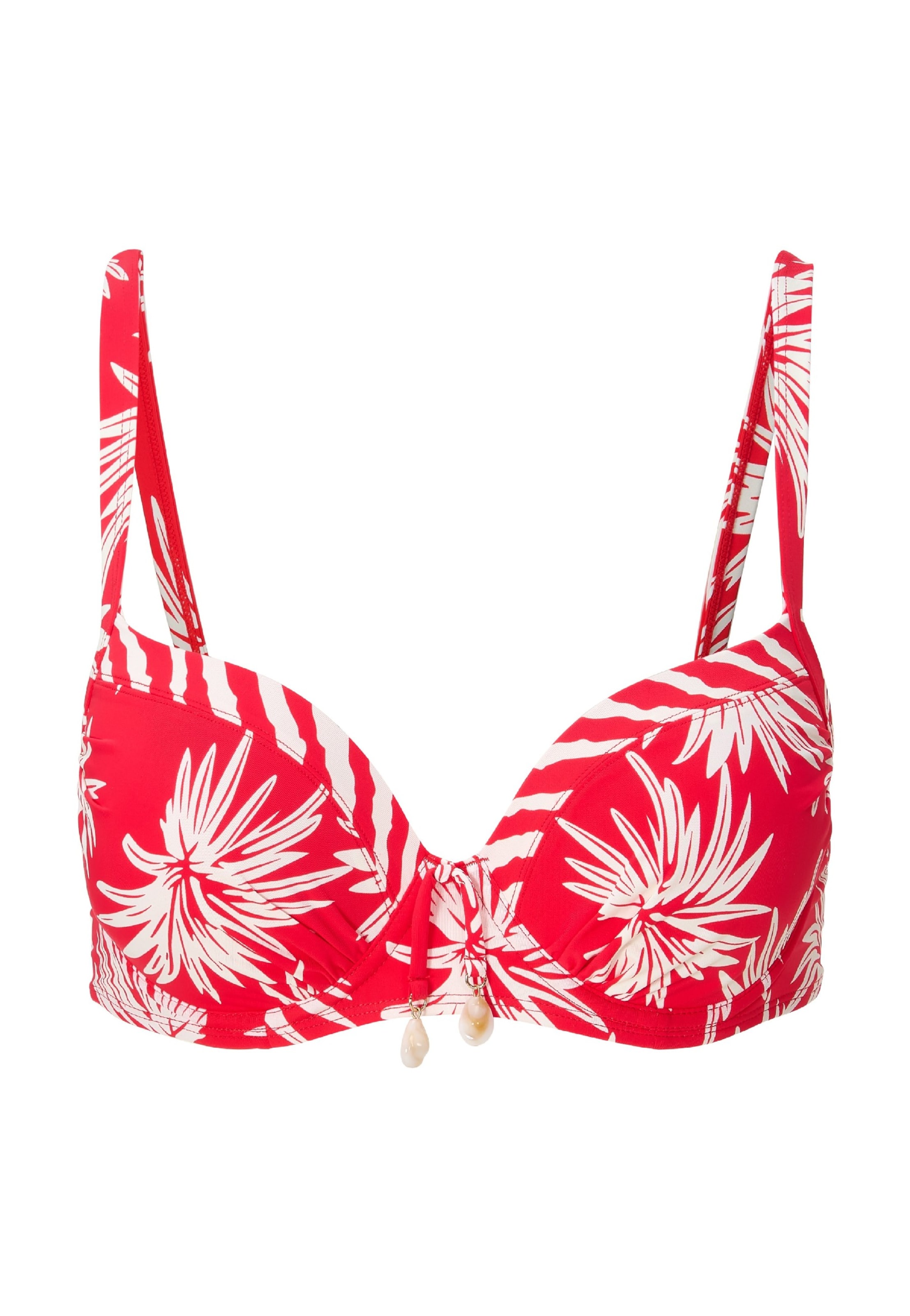 LingaDore - Top de bikini en rojo: frente