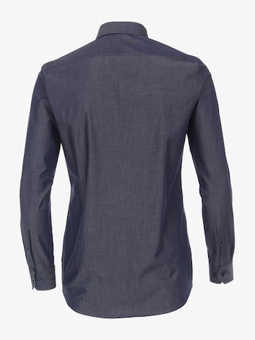 VENTI Slim fit Business Shirt in Grey