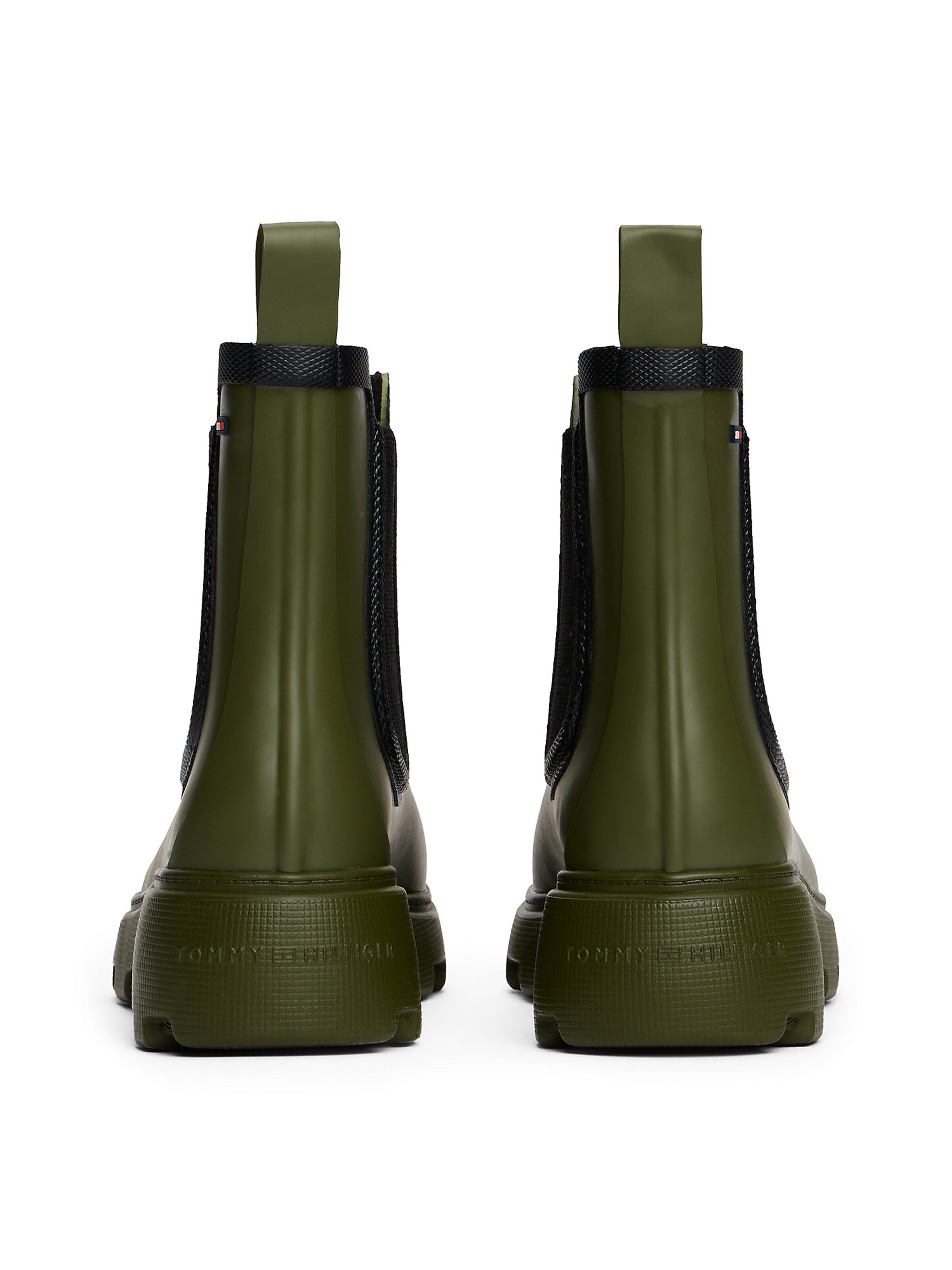 TOMMY HILFIGER Regenlaarzen in Groen