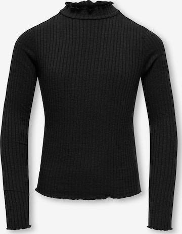 Tricou 'KOGFRANSISKA' de la ONLY GIRLS pe negru: față