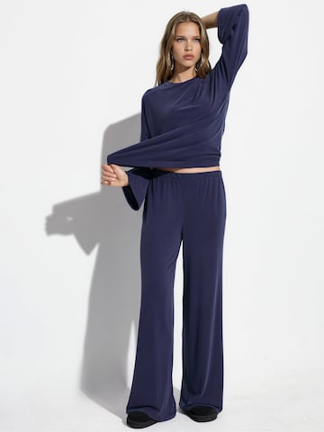 Regular Pantalon Busem en bleu : devant