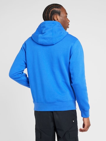 mėlyna Nike Sportswear Megztinis be užsegimo 'CLUB'
