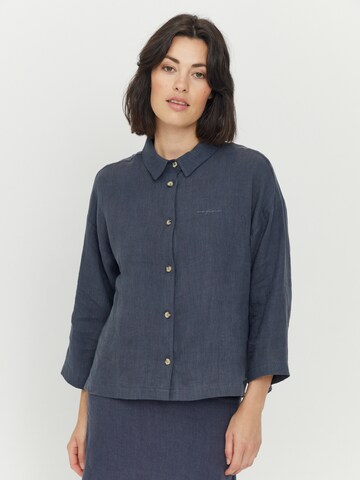 mazine Blouse 'Lia' in Blue: front