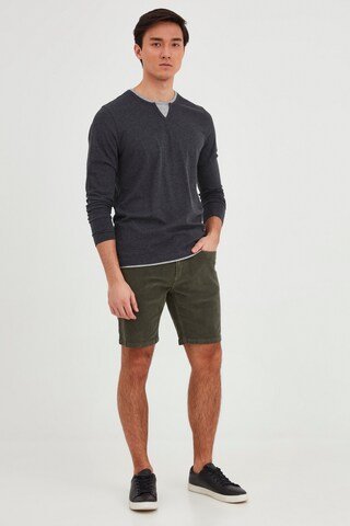 BLEND Regular Shorts 'MANTINO' in Grün