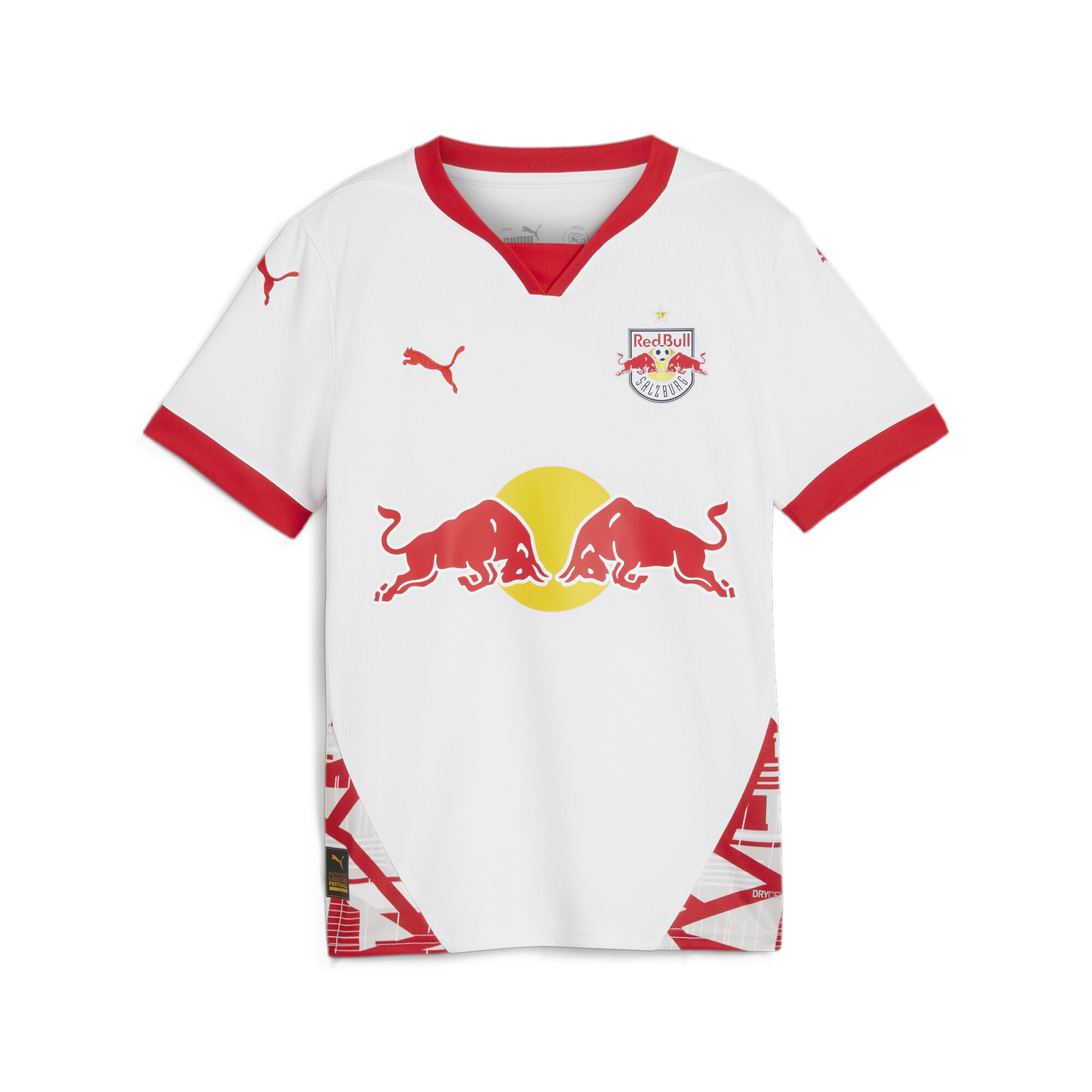 PUMA Functioneel shirt 'FC Red Bull Salzburg 24/25' in Wit: voorkant